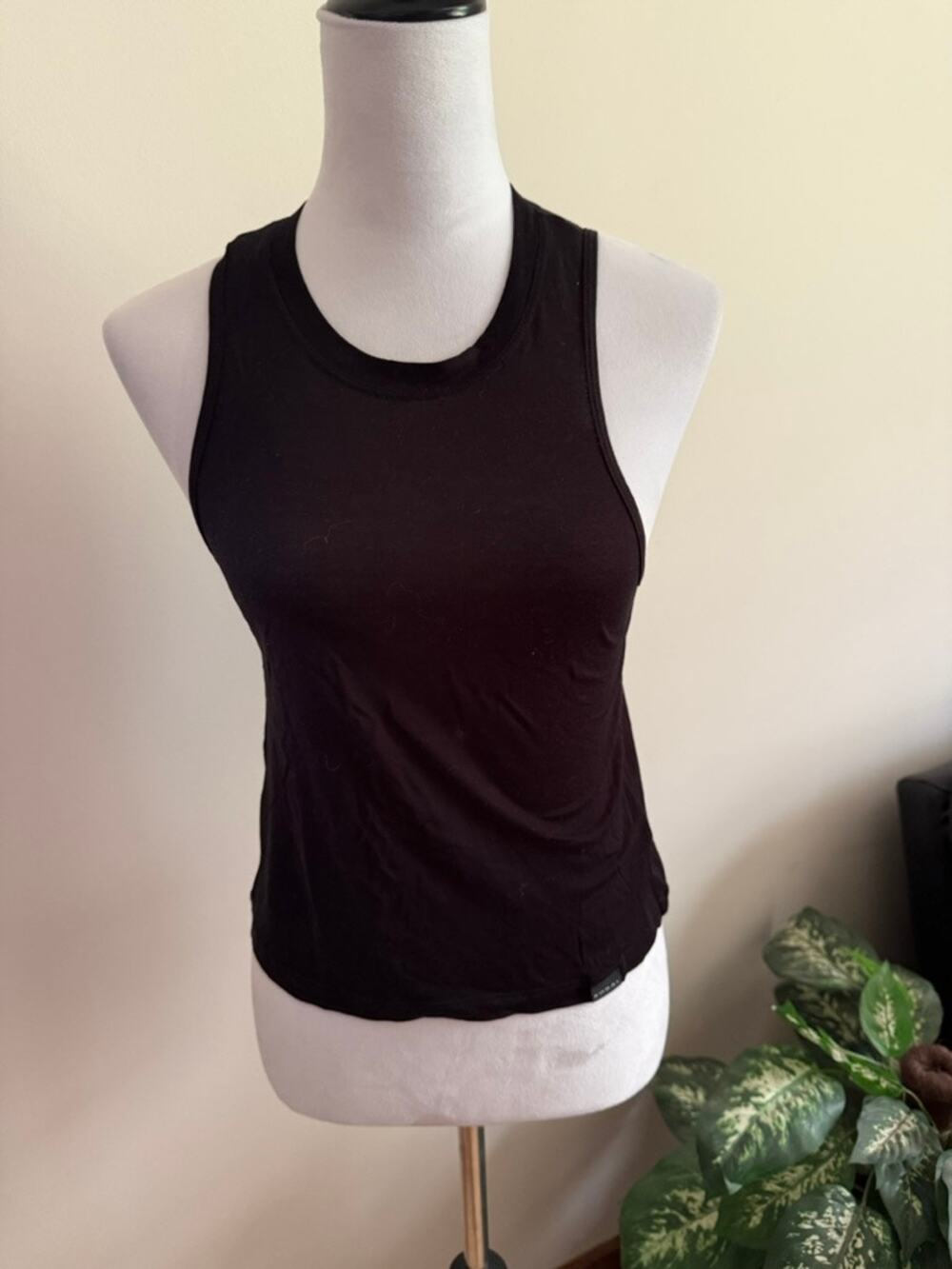 Koral Black Sleeveness Athletic Top